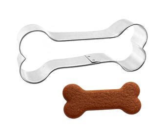 Dog Bone Cookie Cutter 4.5'' | Metal Pet Treat Cutter