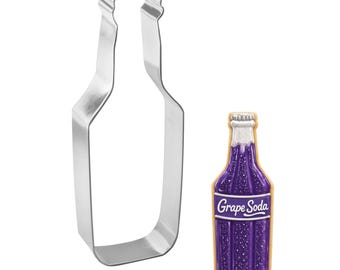 Soda Pop Bottle 6'' Cookie Cutter | Metal Beer Brewery