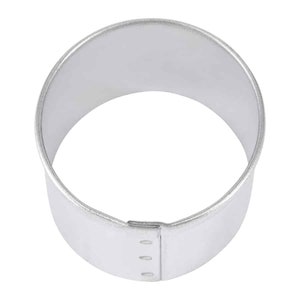 Circle Small 1.5'' Biscuit Round Cookie Cutter Metal | Cookie Cutters