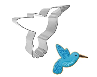 Hummingbird Bird 3'' Cookie Cutter Metal Animal | Cookie Cutters