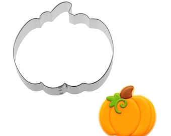 Pumpkin Cookie Cutter 4'' | Metal Fall Baking
