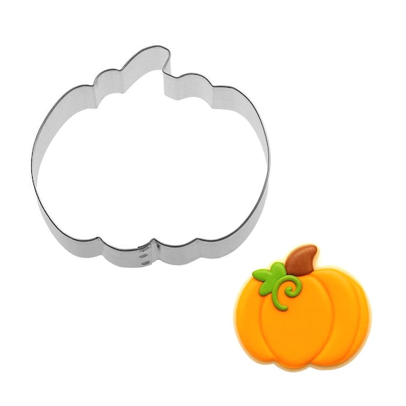 Pumpkin Cookie Cutter 4'' | Metal Fall Baking
