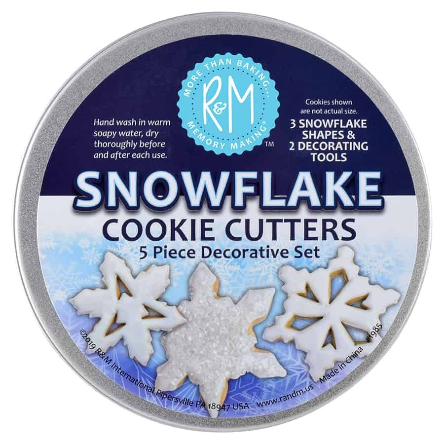 Snowflake Cookie Cutters, Metal Pastry Cutter Set, Biscuit Molds, Baking  Tools, Kitchen Accessories, Christmas Decor - Temu
