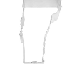 Vermont State 3.5'' Cookie Cutter Metal | College Football School Graduation | United States Cookie Cutters | Birthday Party | Wedding Favor