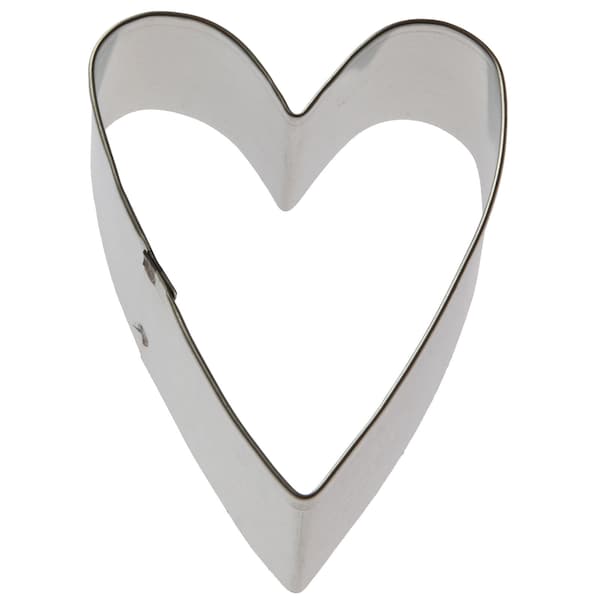 Primitive Folk Heart 3'' Cookie Cutter Metal Love Valentine | Cookie Cutters