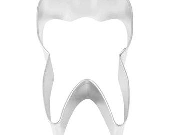 Clay Cutter Tooth Tin Cookie Cutter