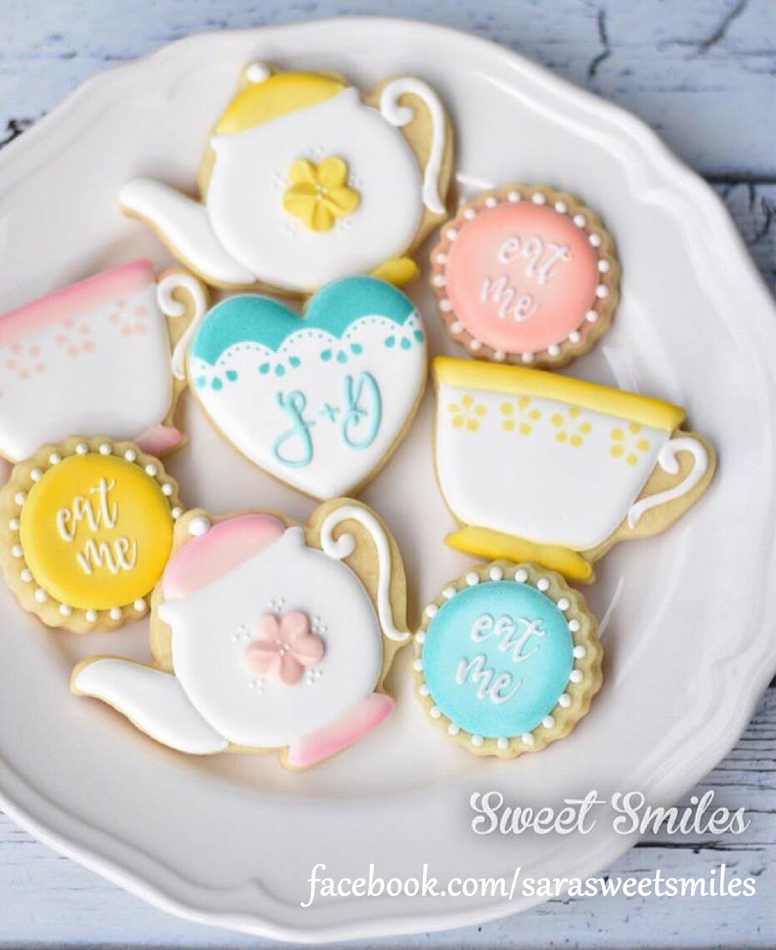 2 Piece Teapot and Teacup Cookie Cutter Set Tea Etsy