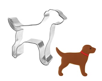 Labrador Dog Lab 4'' Cookie Cutter | Metal Dalmatian Pet Treat Bakery