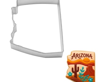Arizona State 3.5'' Cookie Cutter Metal School United States Cookie Cutters