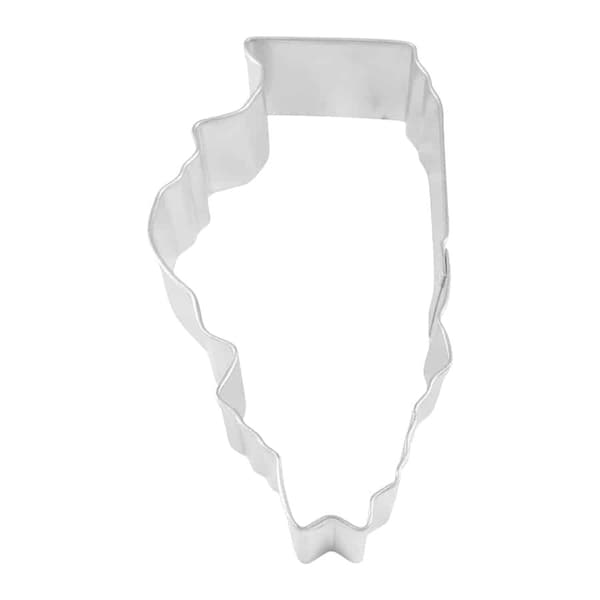 Illinois State 3.5'' Cookie Cutter Metal | College Football School Graduation | United States Cookie Cutter | Birthday Party | Wedding Favor