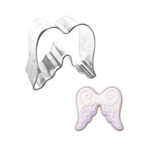 Mini Angel Wings 2'' Cookie Cutter Metal Christmas | Cookie Cutters