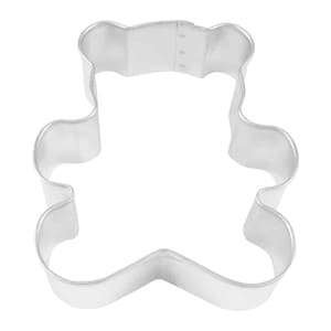 Teddy Bear 3&#39;&#39; Cookie Cutter Metal Kids Birthday Party Sandwiches Baby Shower | Cookie Cutters