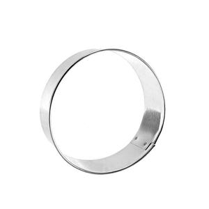 Circle 3'' Biscuit Round Cookie Cutter Metal | Cookie Cutters