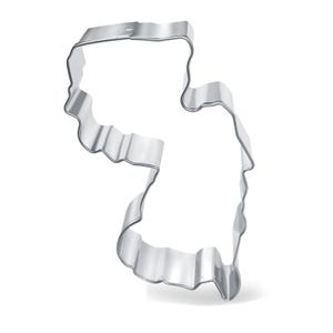 New Jersey State 4&#39;&#39; Cookie Cutter Metal | College Football School Graduation | United States Cookie Cutter | Birthday Party | Wedding Favor