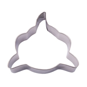 Shark Face 4&#39;&#39; Cookie Cutter Metal Cookie Fondant Clay Cutter Made in the USA