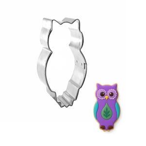 Owl Cookie Cutter 3.25'' Metal Bird Animal | Cookie Cutters