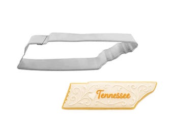 Tennessee State Cookie Cutter | Metal, Football Party Favor