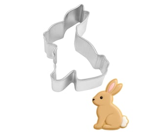 Mini Easter Bunny Farm Rabbit Cookie Cutter 1.75" Metal Animal Treats | Cookie Cutters