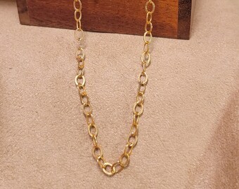 Item #13-5 - Anklet -Double Fold Filled Chain