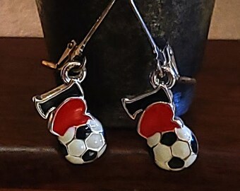 Item #40-8 - Soccer Jewelry - Earrings