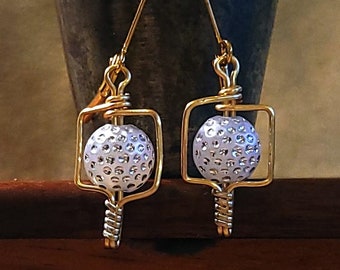 Item #41-25 - Pickleball Jewelry - Earrings