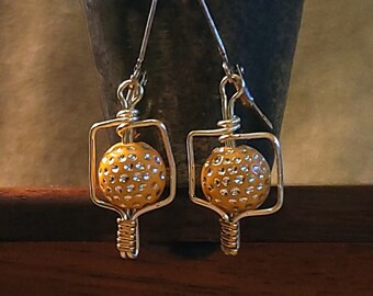 Item #41-21 - Pickleball Jewelry - Earrings