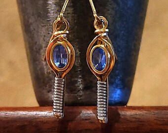 Item #30-8 - Tennis - Earrings - Gold Filled Leverback Earwires