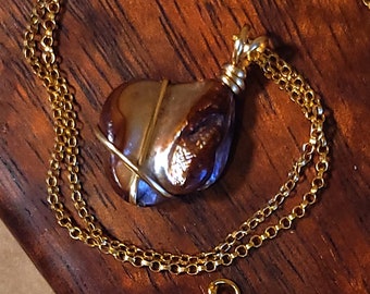 Item #1-18 - Freshwater Pearl - Pendant