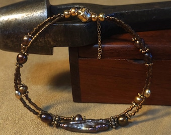 Item #1-6 - Freshwater Pearls - Bracelet