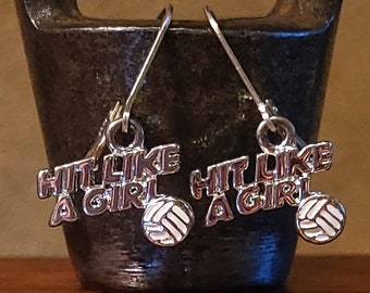 Item #20-8 - Volleyball Earrings