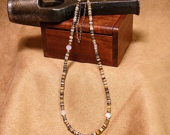 Item #13-7 - Anklet - HeIshi Beads