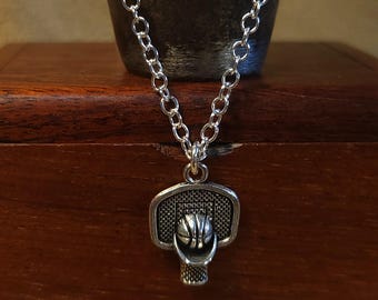 Item #44-11 - Basketball- Necklace