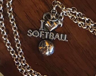 Item #37-2 - Softball/Baseball - Necklace