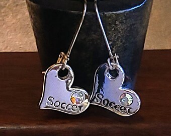 Item #40-11 - Soccer Jewelry - Earrings