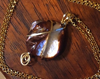 Item #1-22 - Freshwater Pearl - Pendant