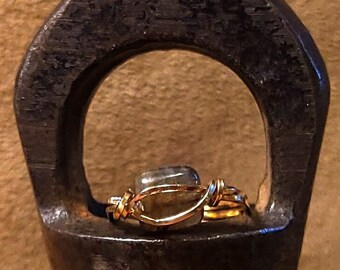 Item #10-24 - Adjustable Gold Filled Rings - Labradorite