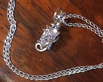 Item #8-34 - Gold Filled Necklace - Crystal