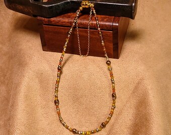 Item #13-15 - Anklet - Seed Beads