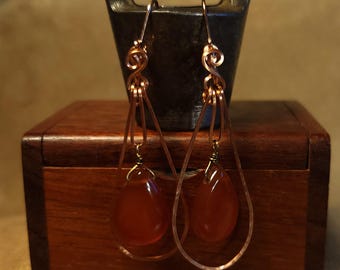 COPPER EARRINGS