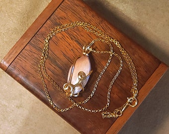 Item #7-3 - Gold Filled Necklace - Jasper