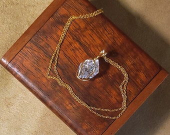 Item #7-37 - Gold Filled Necklace - Crystal