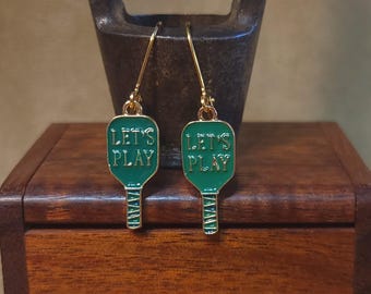 Item #41-14 - Pickleball Jewelry - Earrings