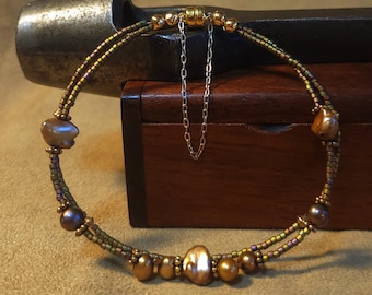 Item #1-5 - Freshwater Pearls - Bracelet