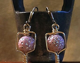 Item #41-7 - Pickleball Jewelry - Earrings