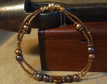 Item #1-3 - Freshwater Pearls - Bracelet