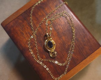Item #7-36 - Gold Filled Necklace - Birthstone June