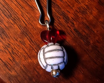 Item #24-12 - Volleyball - Zipper Pulls
