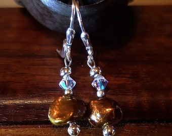 Item #6-43 - Freshwater Pearl - Earrings