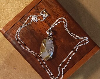 Item #8-23 - Sterling Silver Necklace - Quartz