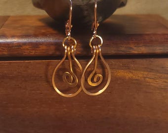 COPPER EARRINGS